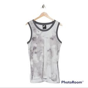 Nike Tanktop Grey TyeDie Size Medium